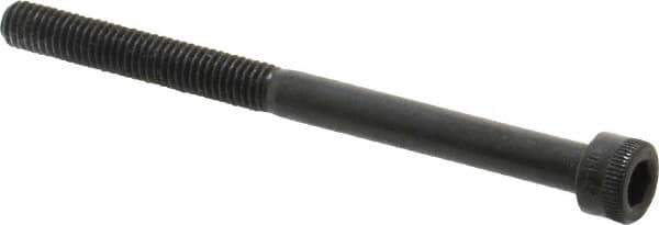 Holo-Krome - #10-32 UNF Hex Socket Drive, Socket Cap Screw - Alloy Steel, Black Oxide Finish, Partially Threaded, 2-1/2" Length Under Head - Apex Tool & Supply