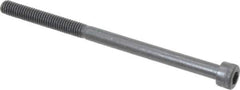 Holo-Krome - #10-32 UNF Hex Socket Drive, Socket Cap Screw - Alloy Steel, Black Oxide Finish, Partially Threaded, 3" Length Under Head - Apex Tool & Supply