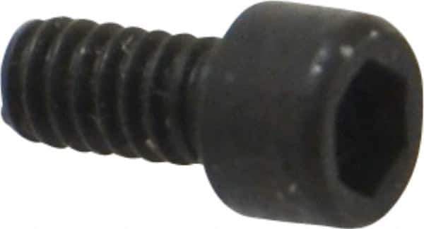 Holo-Krome - #2-56 UNC Hex Socket Drive, Socket Cap Screw - Alloy Steel, Black Oxide Finish, Fully Threaded, 3/16" Length Under Head - Apex Tool & Supply