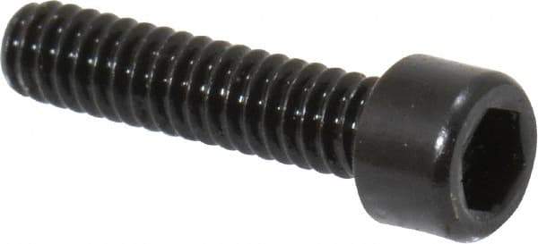 Holo-Krome - #2-56 UNC Hex Socket Drive, Socket Cap Screw - Alloy Steel, Black Oxide Finish, Fully Threaded, 3/8" Length Under Head - Apex Tool & Supply