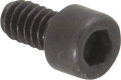 Holo-Krome - #3-48 UNC Hex Socket Drive, Socket Cap Screw - Alloy Steel, Black Oxide Finish, Fully Threaded, 3/16" Length Under Head - Apex Tool & Supply