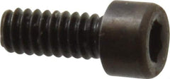 Holo-Krome - #3-48 UNC Hex Socket Drive, Socket Cap Screw - Alloy Steel, Black Oxide Finish, Fully Threaded, 1/4" Length Under Head - Apex Tool & Supply