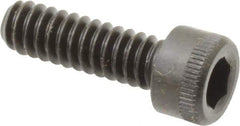 Holo-Krome - #3-48 UNC Hex Socket Drive, Socket Cap Screw - Alloy Steel, Black Oxide Finish, Fully Threaded, 3/8" Length Under Head - Apex Tool & Supply