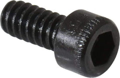 Holo-Krome - #4-40 UNC Hex Socket Drive, Socket Cap Screw - Alloy Steel, Black Oxide Finish, Fully Threaded, 1/4" Length Under Head - Apex Tool & Supply
