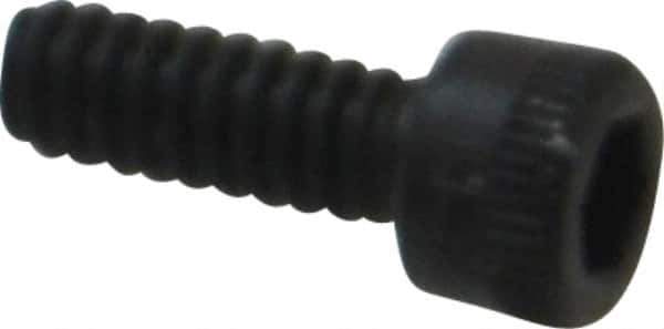 Holo-Krome - #4-40 UNC Hex Socket Drive, Socket Cap Screw - Alloy Steel, Black Oxide Finish, Fully Threaded, 5/16" Length Under Head - Apex Tool & Supply