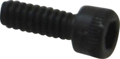Holo-Krome - #4-40 UNC Hex Socket Drive, Socket Cap Screw - Alloy Steel, Black Oxide Finish, Fully Threaded, 5/16" Length Under Head - Apex Tool & Supply