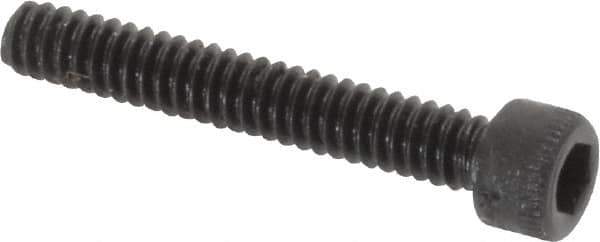 Holo-Krome - #4-40 UNC Hex Socket Drive, Socket Cap Screw - Alloy Steel, Black Oxide Finish, Fully Threaded, 3/4" Length Under Head - Apex Tool & Supply