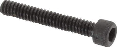 Holo-Krome - #4-40 UNC Hex Socket Drive, Socket Cap Screw - Alloy Steel, Black Oxide Finish, Fully Threaded, 3/4" Length Under Head - Apex Tool & Supply