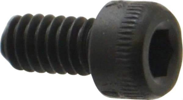 Holo-Krome - #5-40 UNC Hex Socket Drive, Socket Cap Screw - Alloy Steel, Black Oxide Finish, Fully Threaded, 1/4" Length Under Head - Apex Tool & Supply