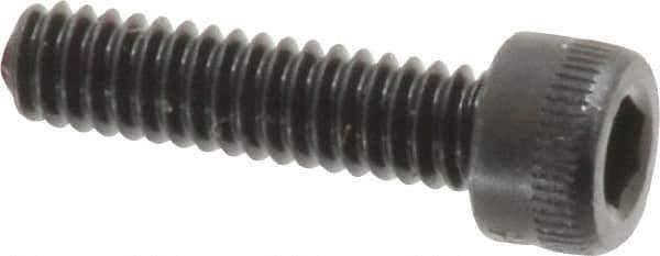 Holo-Krome - #5-40 UNC Hex Socket Drive, Socket Cap Screw - Alloy Steel, Black Oxide Finish, Fully Threaded, 1/2" Length Under Head - Apex Tool & Supply