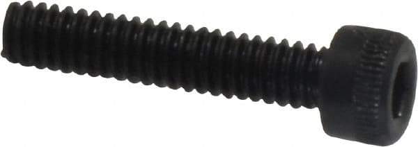 Holo-Krome - #5-40 UNC Hex Socket Drive, Socket Cap Screw - Alloy Steel, Black Oxide Finish, Fully Threaded, 5/8" Length Under Head - Apex Tool & Supply