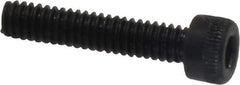 Holo-Krome - #5-40 UNC Hex Socket Drive, Socket Cap Screw - Alloy Steel, Black Oxide Finish, Fully Threaded, 5/8" Length Under Head - Apex Tool & Supply
