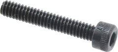 Holo-Krome - #5-40 UNC Hex Socket Drive, Socket Cap Screw - Alloy Steel, Black Oxide Finish, Fully Threaded, 3/4" Length Under Head - Apex Tool & Supply