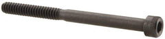 Holo-Krome - #6-32 UNC Hex Socket Drive, Socket Cap Screw - Alloy Steel, Black Oxide Finish, Partially Threaded, 1-3/4" Length Under Head - Apex Tool & Supply