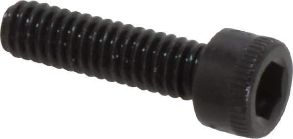 Holo-Krome - #8-32 UNC Hex Socket Drive, Socket Cap Screw - Alloy Steel, Black Oxide Finish, Fully Threaded, 5/8" Length Under Head - Apex Tool & Supply