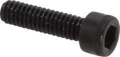 Holo-Krome - #8-32 UNC Hex Socket Drive, Socket Cap Screw - Alloy Steel, Black Oxide Finish, Fully Threaded, 5/8" Length Under Head - Apex Tool & Supply
