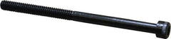 Holo-Krome - #8-32 UNC Hex Socket Drive, Socket Cap Screw - Alloy Steel, Black Oxide Finish, Partially Threaded, 2-1/2" Length Under Head - Apex Tool & Supply