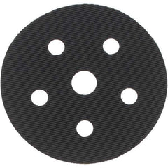 Dynabrade - 5" Diam, Round, Hook & Loop Face, Conversion Backing Pad - Random Orbital Sander Compatible, Adhesive/PSA Back, Vacuum Pad - Apex Tool & Supply