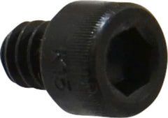 Holo-Krome - #10-24 UNC Hex Socket Drive, Socket Cap Screw - Alloy Steel, Black Oxide Finish, Fully Threaded, 1/4" Length Under Head - Apex Tool & Supply