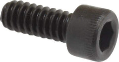 Holo-Krome - #10-24 UNC Hex Socket Drive, Socket Cap Screw - Alloy Steel, Black Oxide Finish, Fully Threaded, 1/2" Length Under Head - Apex Tool & Supply