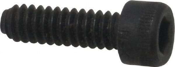 Holo-Krome - #10-24 UNC Hex Socket Drive, Socket Cap Screw - Alloy Steel, Black Oxide Finish, Fully Threaded, 5/8" Length Under Head - Apex Tool & Supply