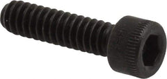 Holo-Krome - #10-24 UNC Hex Socket Drive, Socket Cap Screw - Alloy Steel, Black Oxide Finish, Fully Threaded, 3/4" Length Under Head - Apex Tool & Supply