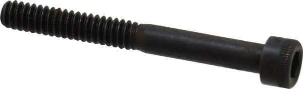 Holo-Krome - #10-24 UNC Hex Socket Drive, Socket Cap Screw - Alloy Steel, Black Oxide Finish, Partially Threaded, 1-3/4" Length Under Head - Apex Tool & Supply