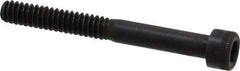 Holo-Krome - #10-24 UNC Hex Socket Drive, Socket Cap Screw - Alloy Steel, Black Oxide Finish, Partially Threaded, 1-3/4" Length Under Head - Apex Tool & Supply