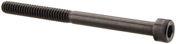 Holo-Krome - #10-24 UNC Hex Socket Drive, Socket Cap Screw - Alloy Steel, Black Oxide Finish, Partially Threaded, 2-1/2" Length Under Head - Apex Tool & Supply