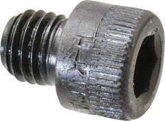 Holo-Krome - 1/4-28 UNF Hex Socket Drive, Socket Cap Screw - Alloy Steel, Black Oxide Finish, Fully Threaded, 1/4" Length Under Head - Apex Tool & Supply