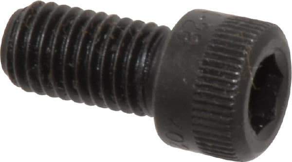 Holo-Krome - 1/4-28 UNF Hex Socket Drive, Socket Cap Screw - Alloy Steel, Black Oxide Finish, Fully Threaded, 1/2" Length Under Head - Apex Tool & Supply