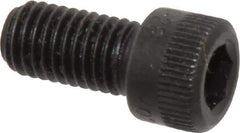 Holo-Krome - 1/4-28 UNF Hex Socket Drive, Socket Cap Screw - Alloy Steel, Black Oxide Finish, Fully Threaded, 1/2" Length Under Head - Apex Tool & Supply