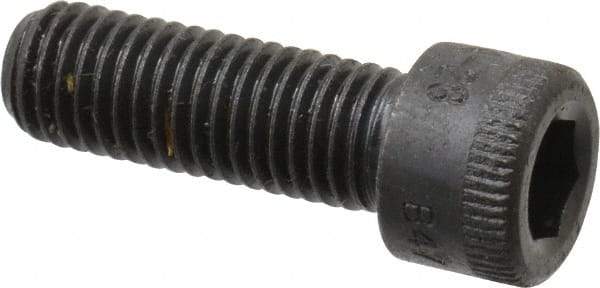 Holo-Krome - 1/4-28 UNF Hex Socket Drive, Socket Cap Screw - Alloy Steel, Black Oxide Finish, Fully Threaded, 3/4" Length Under Head - Apex Tool & Supply