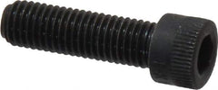 Holo-Krome - 1/4-28 UNF Hex Socket Drive, Socket Cap Screw - Alloy Steel, Black Oxide Finish, Fully Threaded, 7/8" Length Under Head - Apex Tool & Supply
