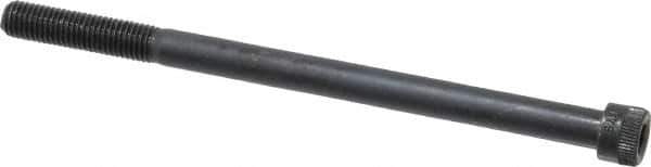 Holo-Krome - 1/4-28 UNF Hex Socket Drive, Socket Cap Screw - Alloy Steel, Black Oxide Finish, Partially Threaded, 4" Length Under Head - Apex Tool & Supply
