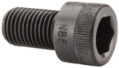Holo-Krome - 3/8-24 UNF Hex Socket Drive, Socket Cap Screw - Alloy Steel, Black Oxide Finish, Fully Threaded, 5/8" Length Under Head - Apex Tool & Supply