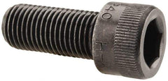 Holo-Krome - 3/8-24 UNF Hex Socket Drive, Socket Cap Screw - Alloy Steel, Black Oxide Finish, Fully Threaded, 7/8" Length Under Head - Apex Tool & Supply