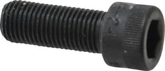 Holo-Krome - 3/8-24 UNF Hex Socket Drive, Socket Cap Screw - Alloy Steel, Black Oxide Finish, Fully Threaded, 1" Length Under Head - Apex Tool & Supply
