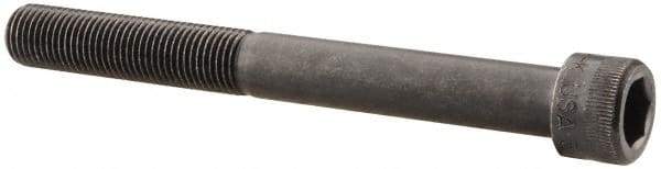 Holo-Krome - 3/8-24 UNF Hex Socket Drive, Socket Cap Screw - Alloy Steel, Black Oxide Finish, Partially Threaded, 3-1/2" Length Under Head - Apex Tool & Supply