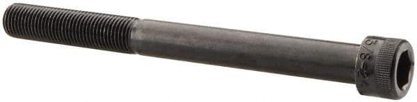 Holo-Krome - 3/8-24 UNF Hex Socket Drive, Socket Cap Screw - Alloy Steel, Black Oxide Finish, Partially Threaded, 4" Length Under Head - Apex Tool & Supply