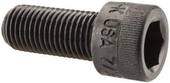 Holo-Krome - 7/16-20 UNF Hex Socket Drive, Socket Cap Screw - Alloy Steel, Black Oxide Finish, Fully Threaded, 1" Length Under Head - Apex Tool & Supply