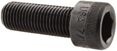 Holo-Krome - 7/16-20 UNF Hex Socket Drive, Socket Cap Screw - Alloy Steel, Black Oxide Finish, Fully Threaded, 1-1/4" Length Under Head - Apex Tool & Supply