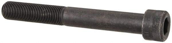 Holo-Krome - 1/2-20 UNF Hex Socket Drive, Socket Cap Screw - Alloy Steel, Black Oxide Finish, Partially Threaded, 4" Length Under Head - Apex Tool & Supply