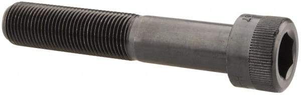 Holo-Krome - 5/8-18 UNF Hex Socket Drive, Socket Cap Screw - Alloy Steel, Black Oxide Finish, Partially Threaded, 3-1/2" Length Under Head - Apex Tool & Supply