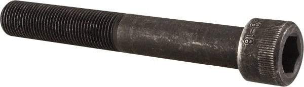 Holo-Krome - 5/8-18 UNF Hex Socket Drive, Socket Cap Screw - Alloy Steel, Black Oxide Finish, Partially Threaded, 4-1/2" Length Under Head - Apex Tool & Supply