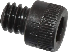 Holo-Krome - 1/4-20 UNC Hex Socket Drive, Socket Cap Screw - Alloy Steel, Black Oxide Finish, Fully Threaded, 1/4" Length Under Head - Apex Tool & Supply