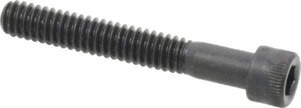Holo-Krome - 1/4-20 UNC Hex Socket Drive, Socket Cap Screw - Alloy Steel, Black Oxide Finish, Partially Threaded, 1-3/4" Length Under Head - Apex Tool & Supply