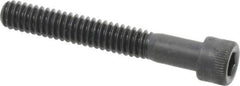 Holo-Krome - 1/4-20 UNC Hex Socket Drive, Socket Cap Screw - Alloy Steel, Black Oxide Finish, Partially Threaded, 1-3/4" Length Under Head - Apex Tool & Supply