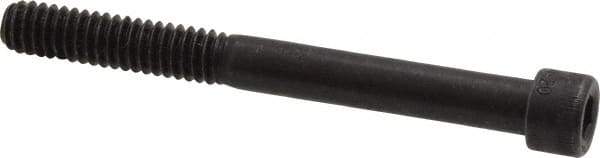 Holo-Krome - 1/4-20 UNC Hex Socket Drive, Socket Cap Screw - Alloy Steel, Black Oxide Finish, Partially Threaded, 2-1/2" Length Under Head - Apex Tool & Supply