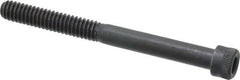Holo-Krome - 1/4-20 UNC Hex Socket Drive, Socket Cap Screw - Alloy Steel, Black Oxide Finish, Partially Threaded, 2-3/4" Length Under Head - Apex Tool & Supply